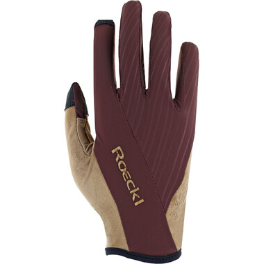 Handschuhe ROECKL MONTALBO Bordeauxrot/Braun 2023 0